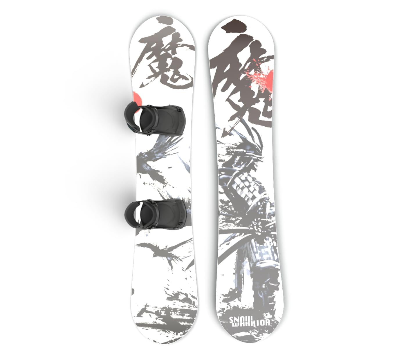 Amazon | snow warrior スノーボード 個性的なデザイン 23-24モデル